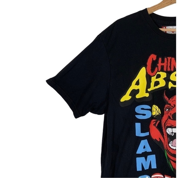 Chinatown Market x Absent Collaboration Slam Dunk Contest Devil T Shirt Size XL - Picture 3 of 12